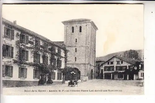 F 64310 ASCAIN, Hotel de la Rhune, Automobil