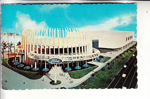 PKW - FORD Motor Company Pavillon, New York's World Fair 1964, Weltausstellung