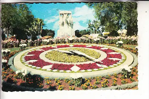 BLUMENUHR / Flower Clock / Horloge Fleurie / Bloem Klok / Reloj de Flores / Fiore Orologio -  Alger 1961