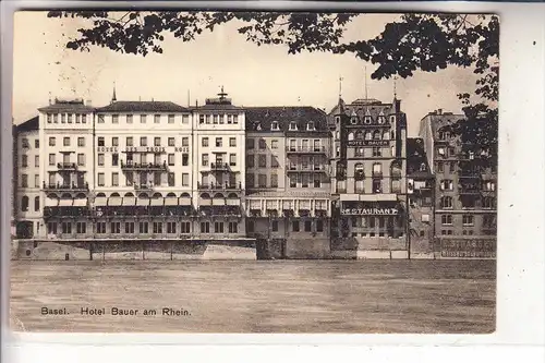CH 4000 BASEL, Hotel Bauer am Rhein