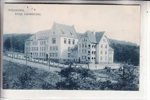 5270 GUMMERSBACH, Königl. Lehrerseminar, 1912