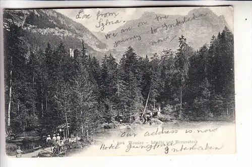 CH 3716 KANDERGRUND, Blausee, 1905
