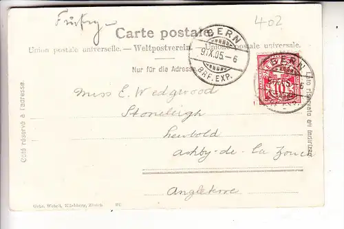 CH 3716 KANDERGRUND, Blausee, 1905