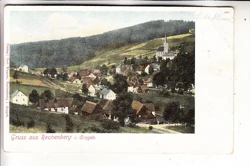 0-9213 RECHENBERG, Panorama, ca. 1905