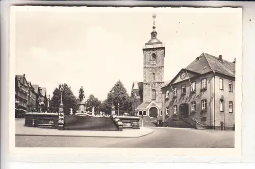 5900 SIEGEN, Marktplatz, Rathaus, Denkmal