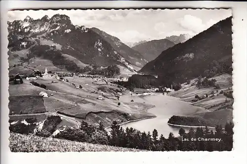 CH 1637 CHARMEY, Lac de Charmey, 1962