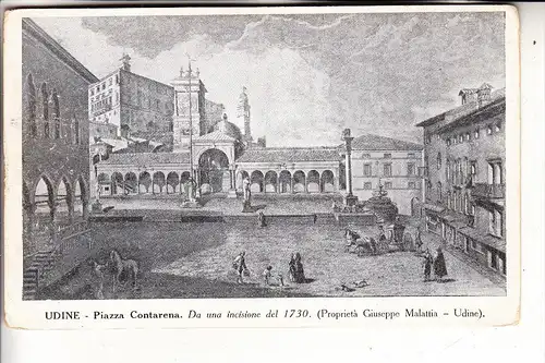 I 33100 UDINE, Piazza Contarena, 1730