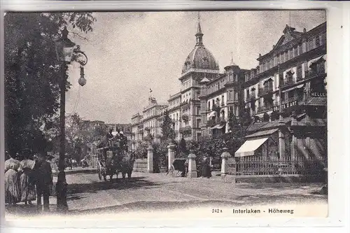 CH 3800 INTERLAKEN, Höheweg, Kutsche - Coach