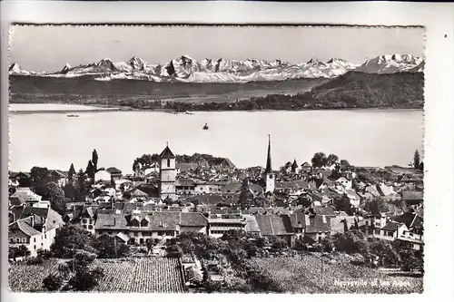 CH 2520 NEUVEVILLE, Ortsansicht, 1953