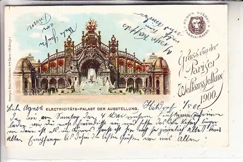 EXPO - PARIS 1900, Electricitäts-Palast