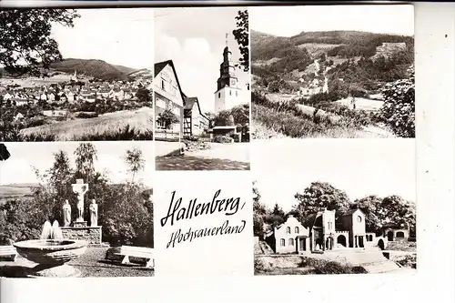 5789 HALLENBERG (Meschede), Mehrbildkarte