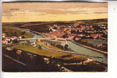 4300 ESSEN - KETTWIG, Panorama, 1923