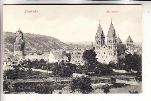 5470 ANDERNACH, Pfarrkirche und Umgebung