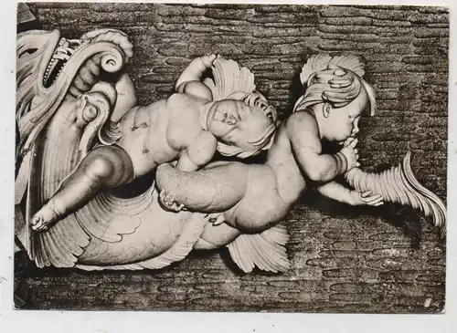 0-1500 POTSDAM, Neues Palais, Puttengruppe im Muschelsaal, DKV Deutscher Kunst Verlag, 1964