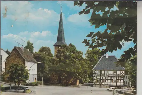 5802 WETTER - WENGERN, Leimkasten & ev. Kirche