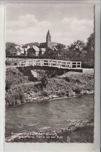 5787 OLSBERG, Partie an der Ruhr, 1964