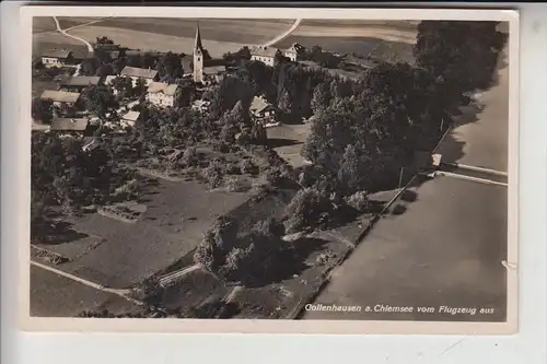 8211 GSTADT - GOLLENSHAUSEN, Luftaufnahme, 1940, kl. Einriss