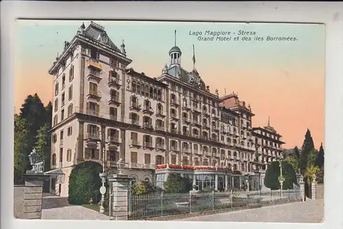I 28838 STRESA, Grand Hotel, Iles Borromees