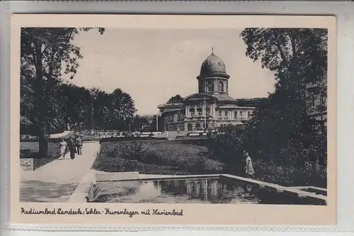 SCHLESIEN - NIEDERSCHLESIEN - LANDECK / LADEK-ZDROJ, Kuranlagen, Marienbad