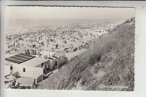 NL - NORDHOLLAND - ZANDVOORT, Strandpanorama, 1957