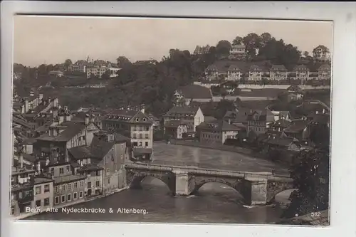 CH 3000 BERN, Alte Nydeckbrücke & Altenberg, 1934
