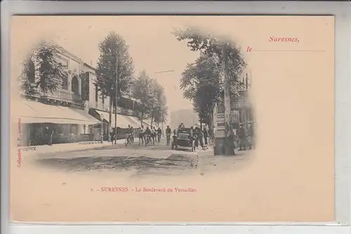 F 92150 SURESNES, Le Boulevard de Versailles