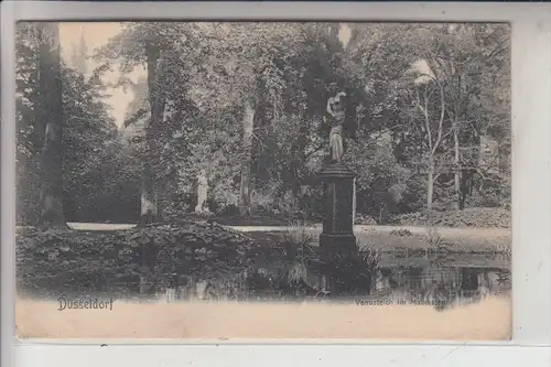 4000 DÜSSELDORF, Venusteich im Malkasten, 1907