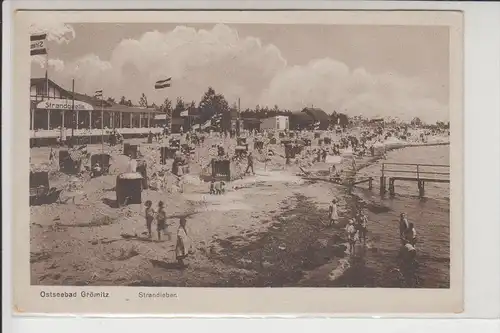 2433 GRÖMITZ, Strandleben, 1919