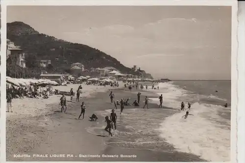 I 17024 FINALE LIGURE PIA, 1937, Stabilimento
