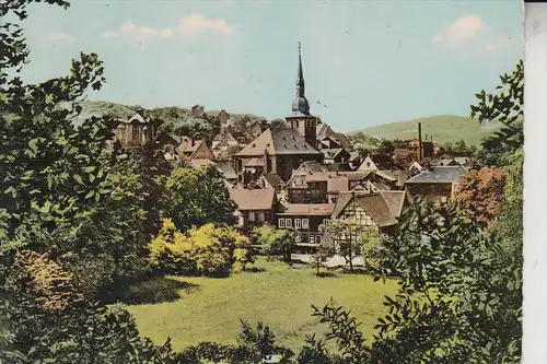 5620 VELBERT - LANGENBERG, Blick von der Klippe, handcoloriert