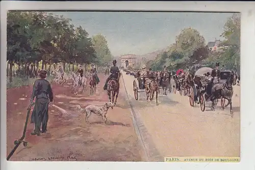 F 75000 PARIS, Av. du Bois de Boulogne, Künstler-Artiste George Stein