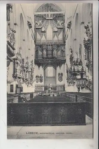 2400 LÜBECK, Marienkirche, Orgel