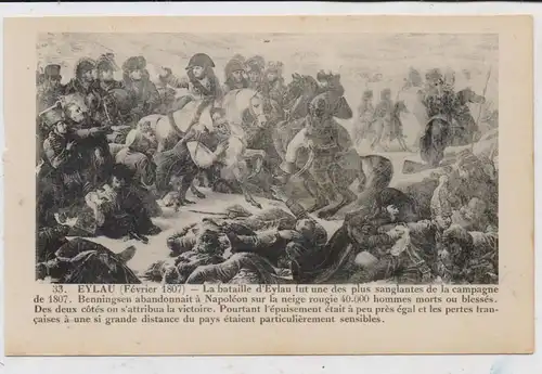 OSTPREUSSEN - PREUSSISCH EYLAU / BAGRATIONOWSK, Schlacht bei Eylau 1807