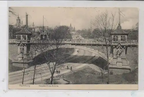 2000 HAMBURG - ST. PAULI, Kersten - Miles  - Brücke, 1907
