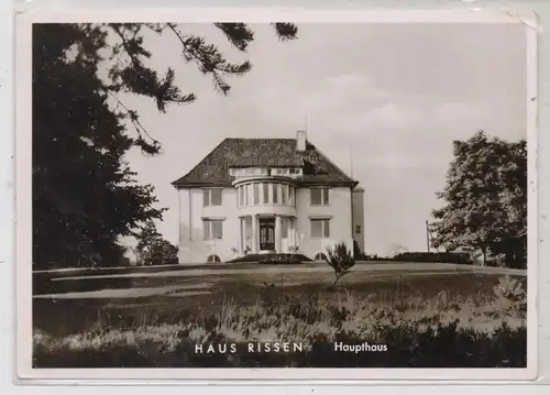 2000 HAMBURG - ALTONA - RISSEN, Haus Rissen, Haupthaus, 1958, kl. Druckstelle