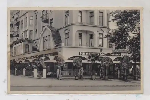 2000 HAMBURG - EPPENDORF, Restaurant Bassler, Eppendorfer Landstrasse, 1941, leicht fleckig