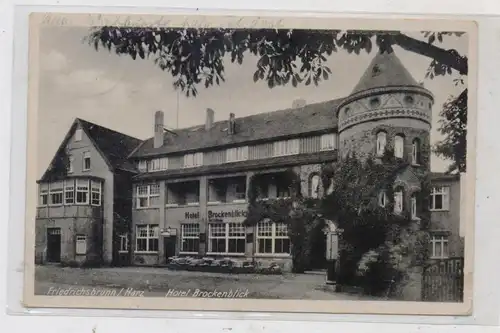 0-4308 THALE - FRIEDRICHSBRUNN, Hotel Brockenblick, 1943