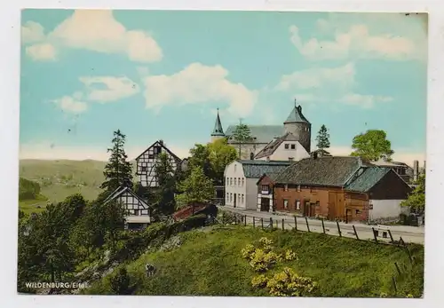 5374 HELLENTHAL - WILDENBURG, Ortseingang, Strssenpartie, Kirche