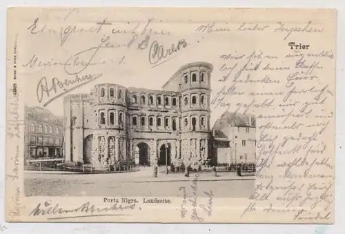 5500 TRIER, Porta Nigra, Landseite, Schaar & Dathe # 53908, 1902
