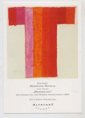 KÜNSTLER - ARTIST - HERMANN  NITSCH, "HERODIADE"