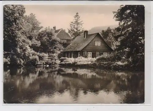 0-3700 WERNIGERODE, Forsthaus im Christianental, 1963