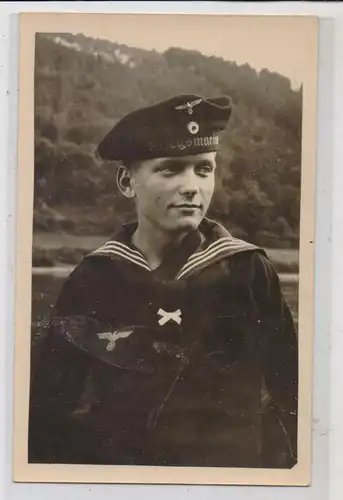 MILITÄR - 2.Weltkrieg,  Wehrmacht, Photo-AK, Matrose Kriegsmarine