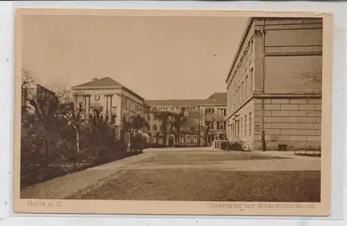 0-4000 HALLE / Saale, Universitär, Melanchthonianum