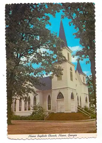 USA - GEORGIA - PLAINS, Baptiste Church