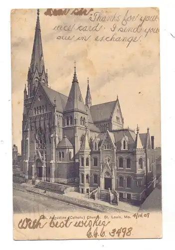 USA - MISSOURI - ST. LOUIS, St. Augsutine Church, 1907