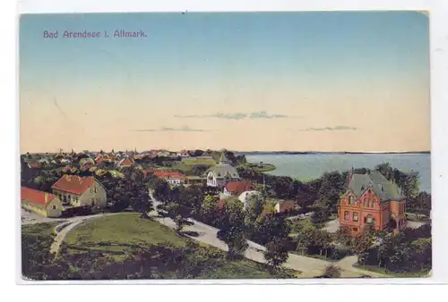 0-3552 ARENDSEE, Ortsansicht, 1911