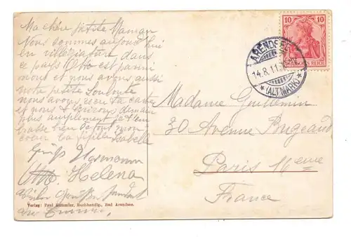 0-3552 ARENDSEE, Ortsansicht, 1911