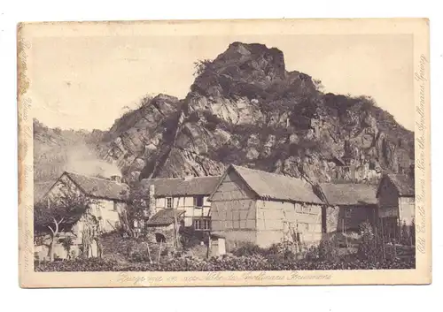 5483 BAD NEUENAHR - AHRWEILER, Burgruine in der Nähe des Apollinaris-Brunnens, 1912, Zündorf-Lüttich