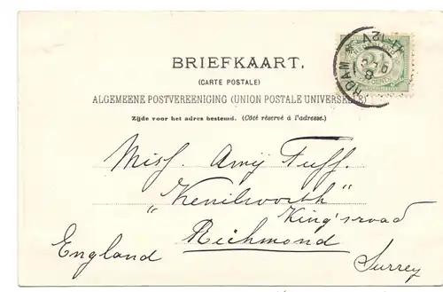 NL - ZUID-HOLLAND - KATWIJK, Aan de Noordzee, 1904