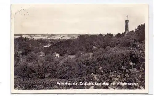 LIMBURG - VALKENBURG, Landschap met Wilhelminatoren
